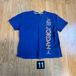 Men’s Retro Air Jordan Blue Graphic T-Shirt XL